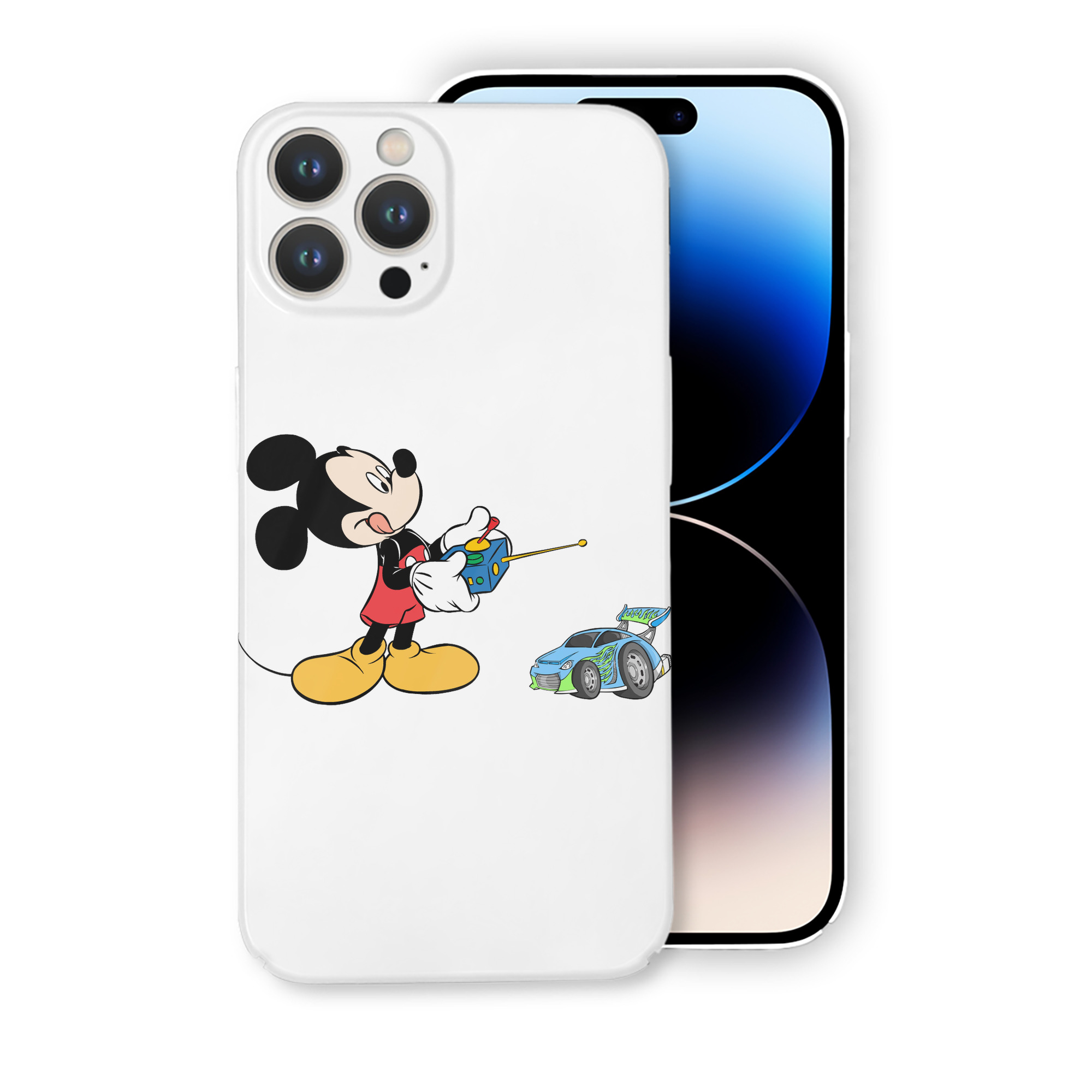 （画像用） ミッキーマウス Mickey Mouse 【iPhone 14シリーズ対応】ハードケース